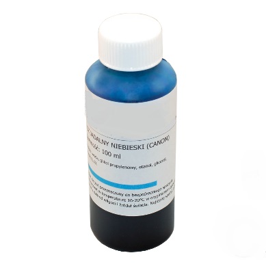 Edible ink for Canon - Cyan 100ml